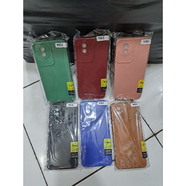 Silikon Vivo Y02 / Softcase Vivo Y02 / Casing Vivo Y02 / Harcase Vivo Y02 / Softcase Procamera Vivo Y02