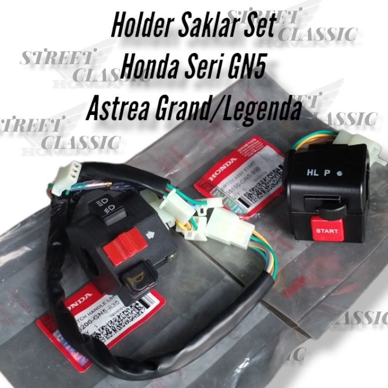 Holder Saklar Kanan kiri Honda Astrea Grand Legenda Original