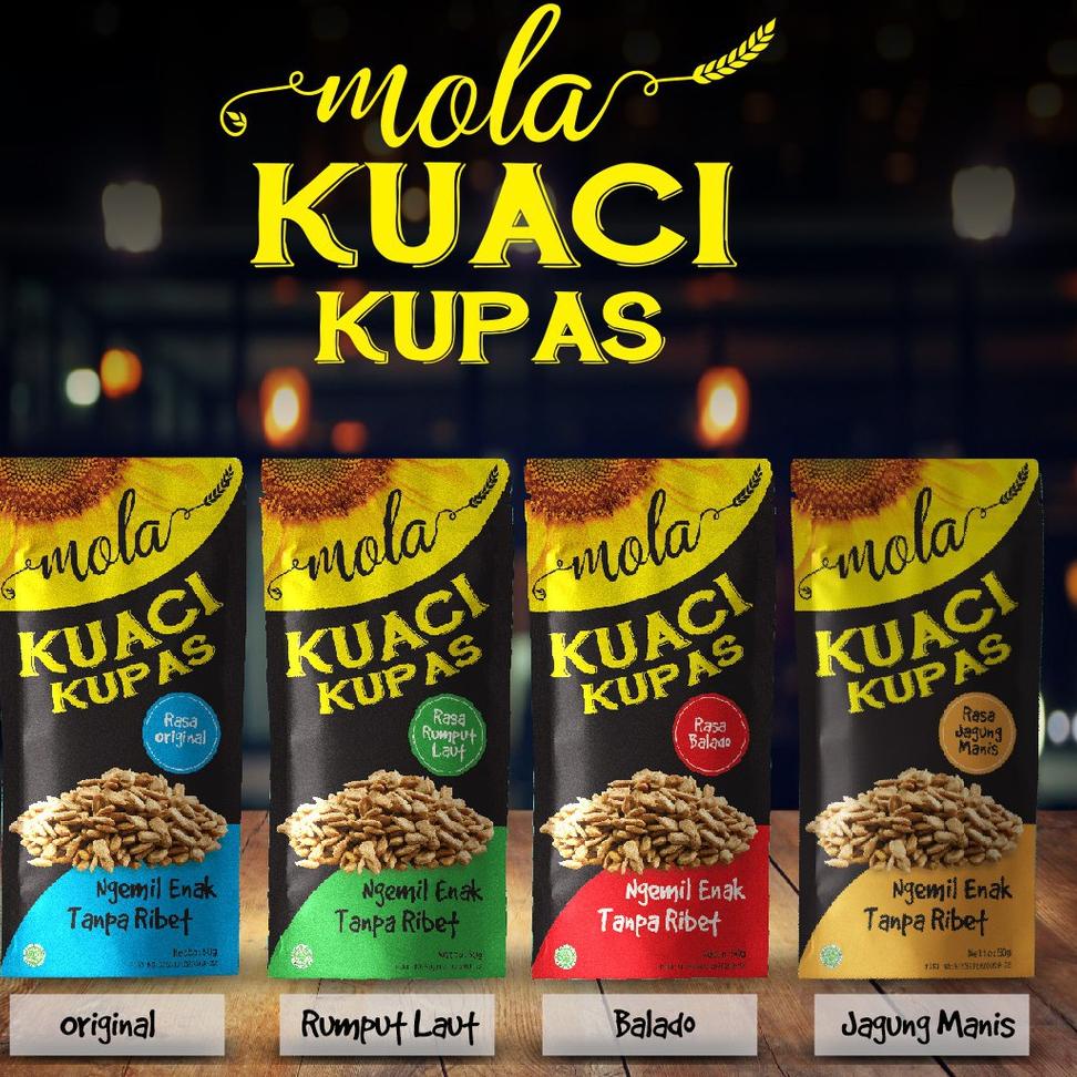 

Best Terlaris ¯ Mola Kuaci Kupas Panggang / kuaci bunga matahari / Sunflower Seed 50 Gram ☻