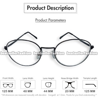 Kacamata Baca Minus (-) Frame OVAL Besi Fashion Wanita Pria  Uk -0.50 s/d -4.00 Kacamata Baca Rabun Jauh Kacamata Minus Kaca mata Baca Lensa Minus Kacamata Murah Reading glasses kacamata mines