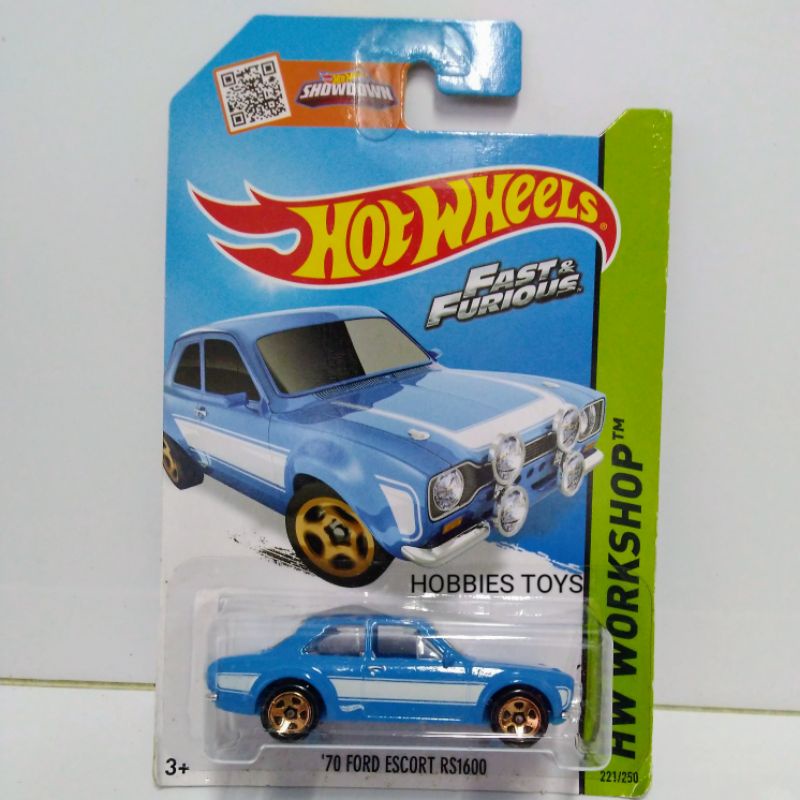 Hot Wheels / Hotwheels Reguler 70 Ford Escort RS1600