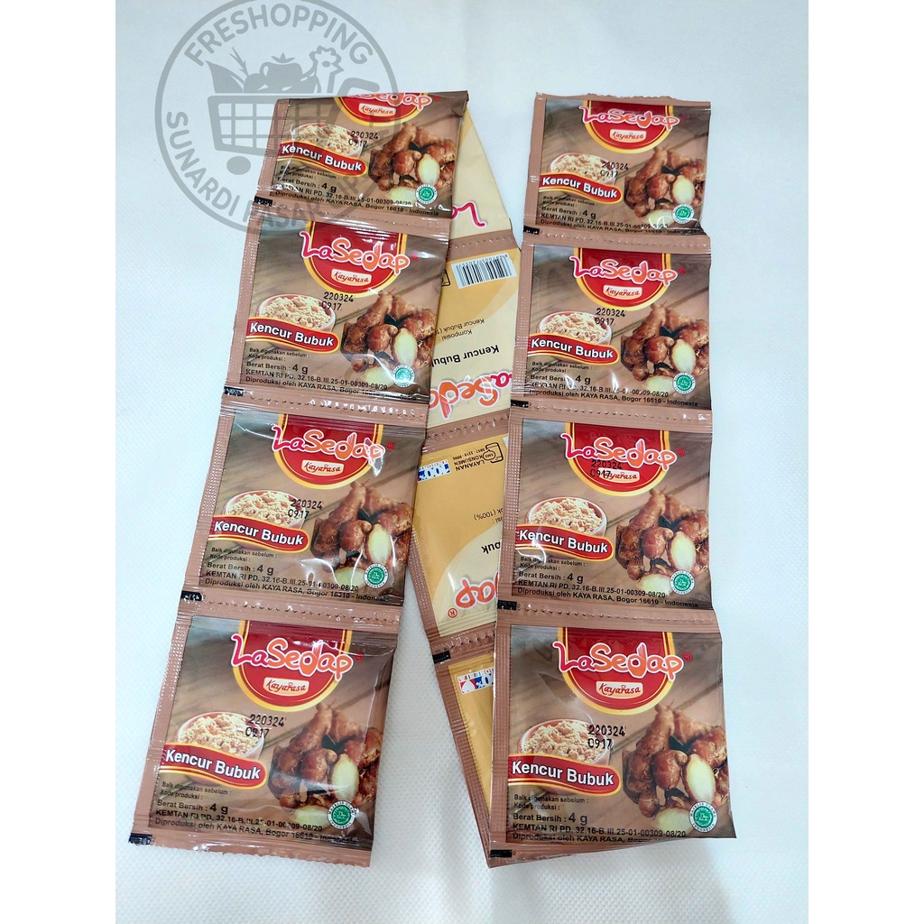 All Varian Bumbu Rempah Bubuk LaSedap 1 renceng(12sachet)