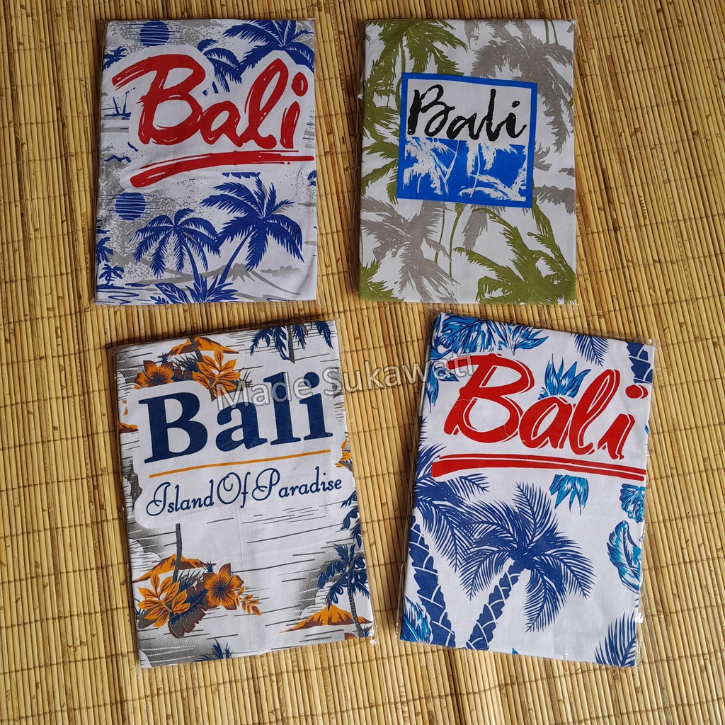 Baju kaos hawai kelapa atasan adem khas bali