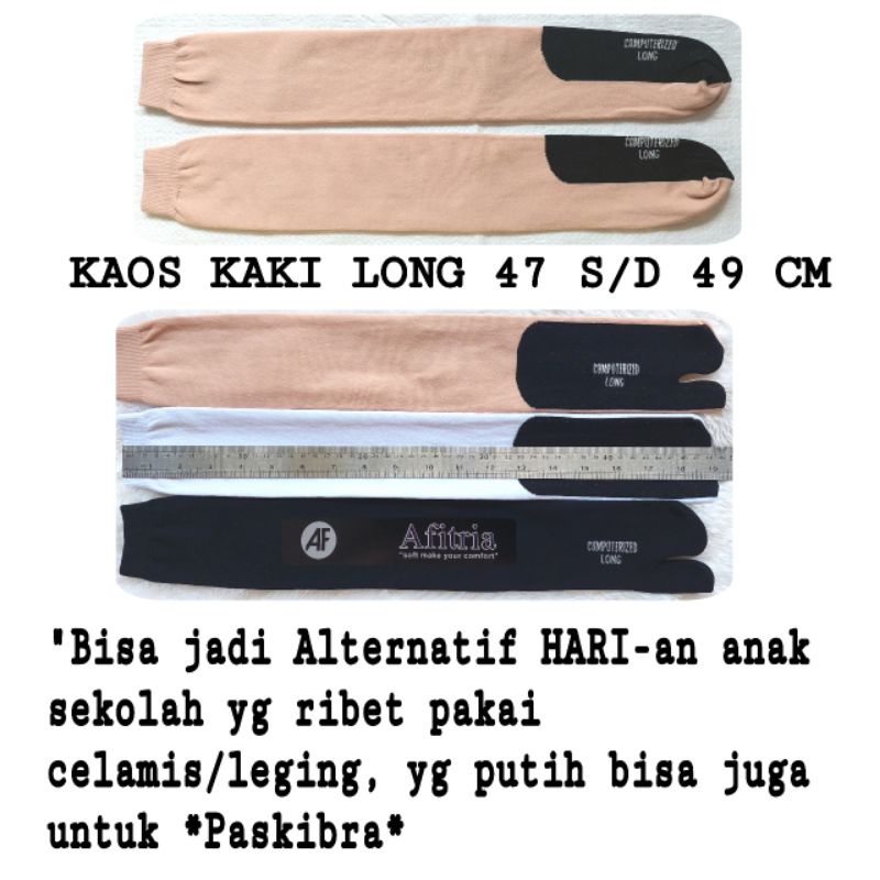 12 Pasang kaos kaki long jempol &amp; No jempol