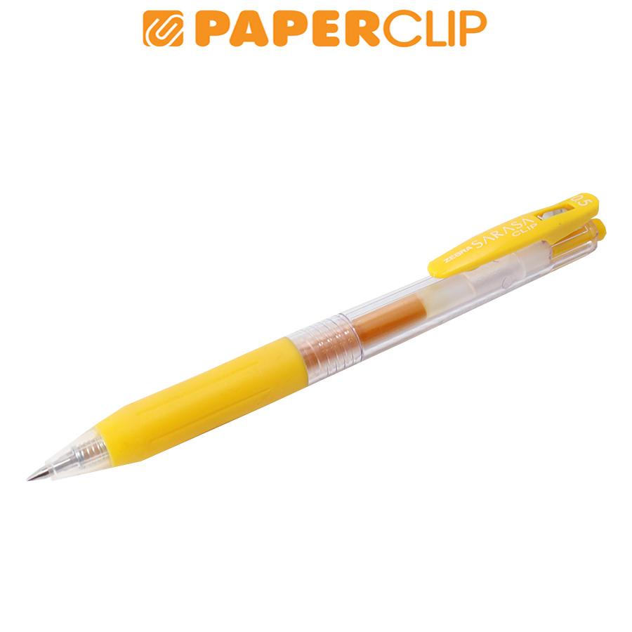 

PULPEN/BALLPOINT/PEN ZEBRA SARASA CLIP 05 YELLOW