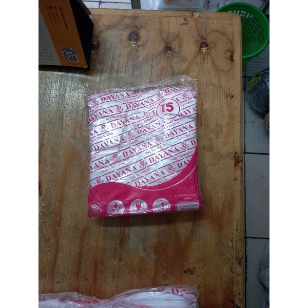 kantong kresek bening 15