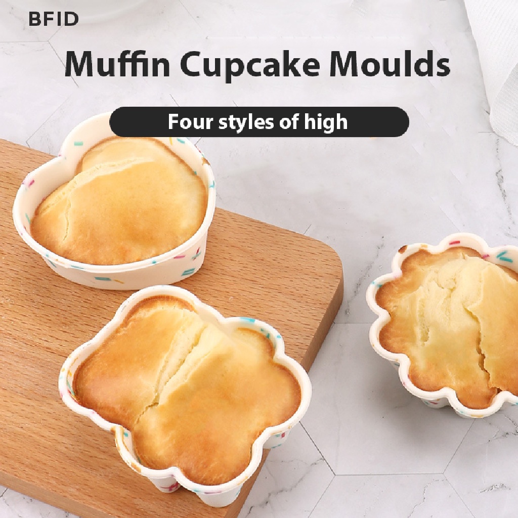 [BFID] Cetakan Kue Silikon Lucu Muffin Cupcake Dapur Baking Mold DIY Cake Tools [ID]