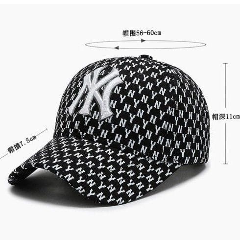 Topi Baseball Fashion NY MLB Elegan Wanita Pria High Quality Import