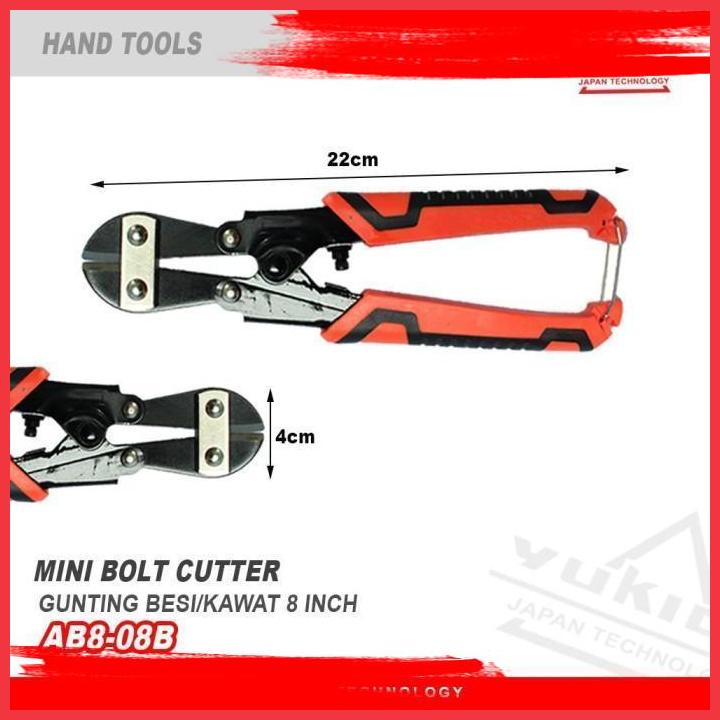 

(MCT) Gunting Beton / Kawat 8 inch Premium Japan Bolt Cutter Besi
