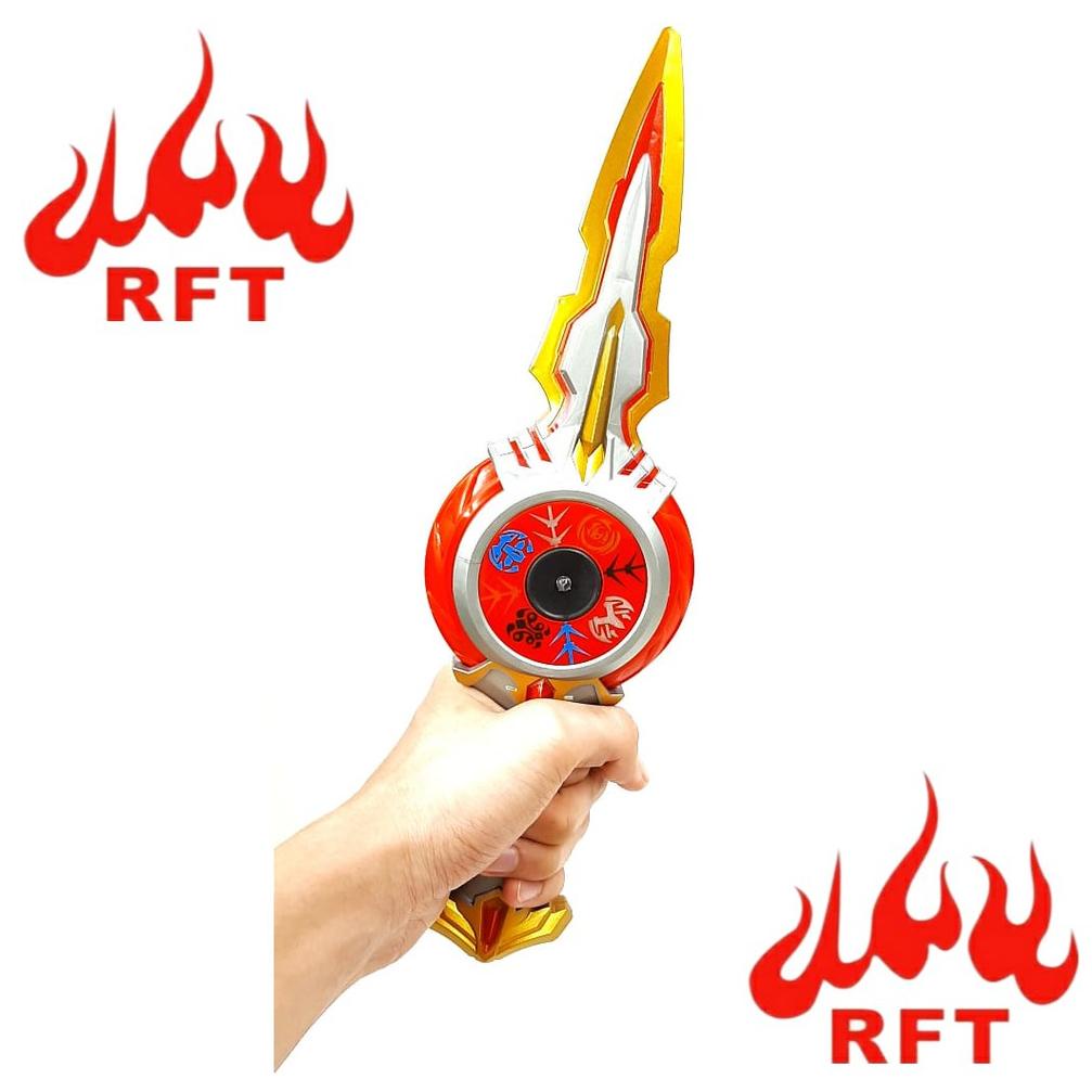 [COD] ➧ SENJATA PEDANG ULTRAMAN ORB SUARA LAMPU DX ORB CALIBUR FREE BATERAI 9563 ➧Promo