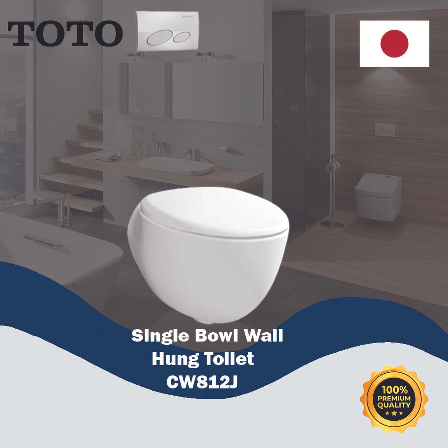 TOTO Toilet Duduk CW812J