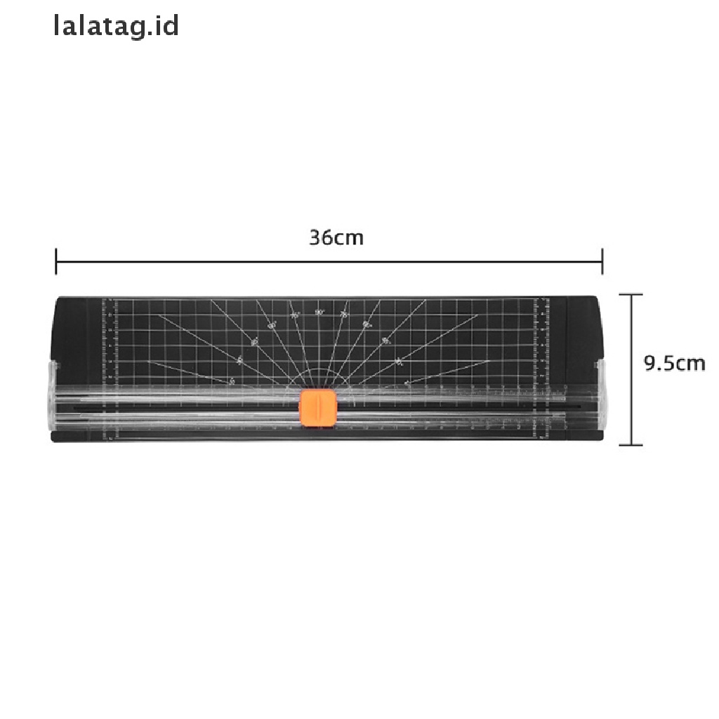 [lalatag] A4 Presisi Kertas Foto Trimmers Guilloe Dengan Alat Penggaris Tarik [ID]