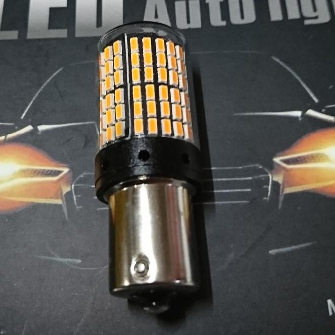 P21W PY21W Lampu Sein Sen LED CANBUS BAYONET Mobil 144 SMD No ERROR