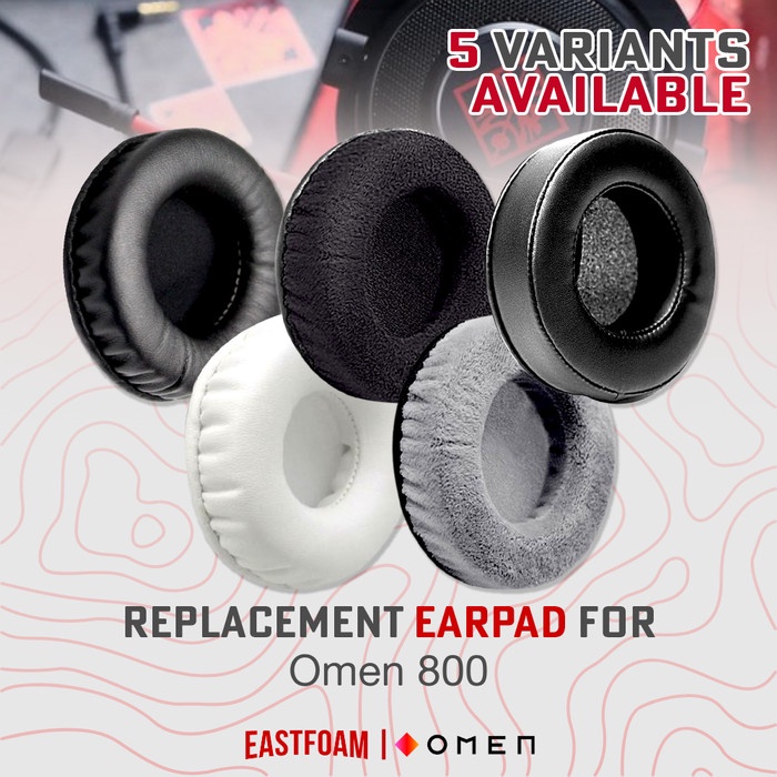Earpad Earcup HP Omen 800 omen800 omen-800 Bantalan Busa Ear Cushion