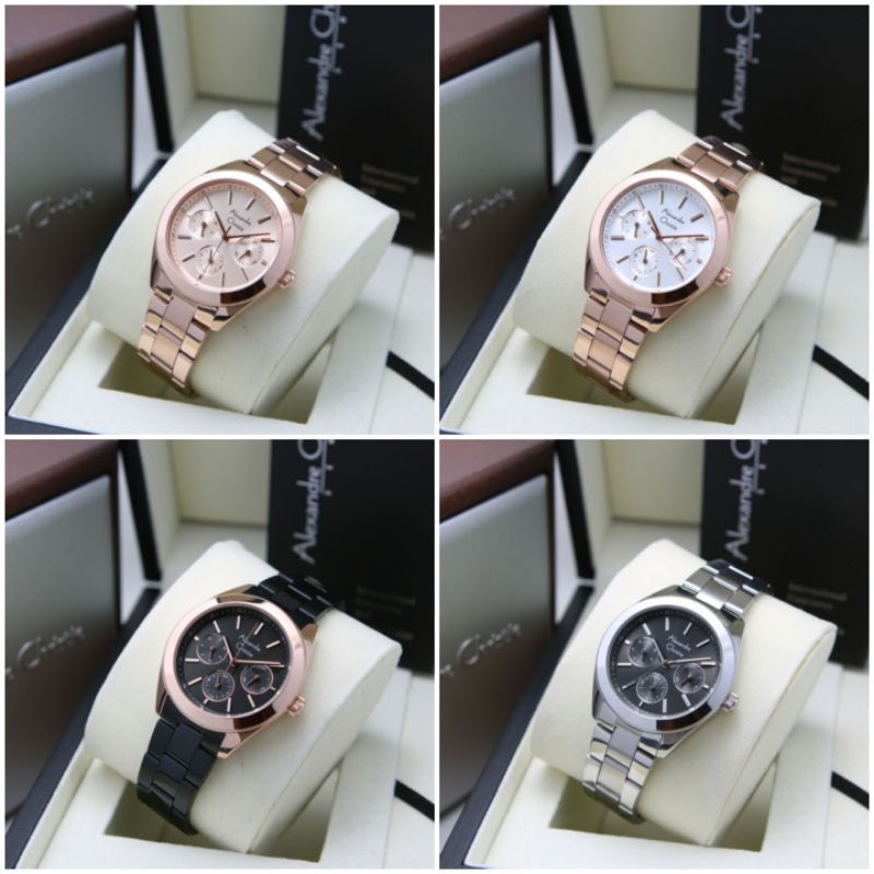 ALEXANDER CHRISTIE AC 2950 JAM TANGAN WANITA AC2950 ORIGINAL