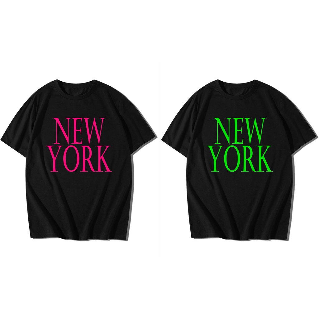 EXYWAY NEW YORK Oversize Tshirt Wanita Lengan Pendek