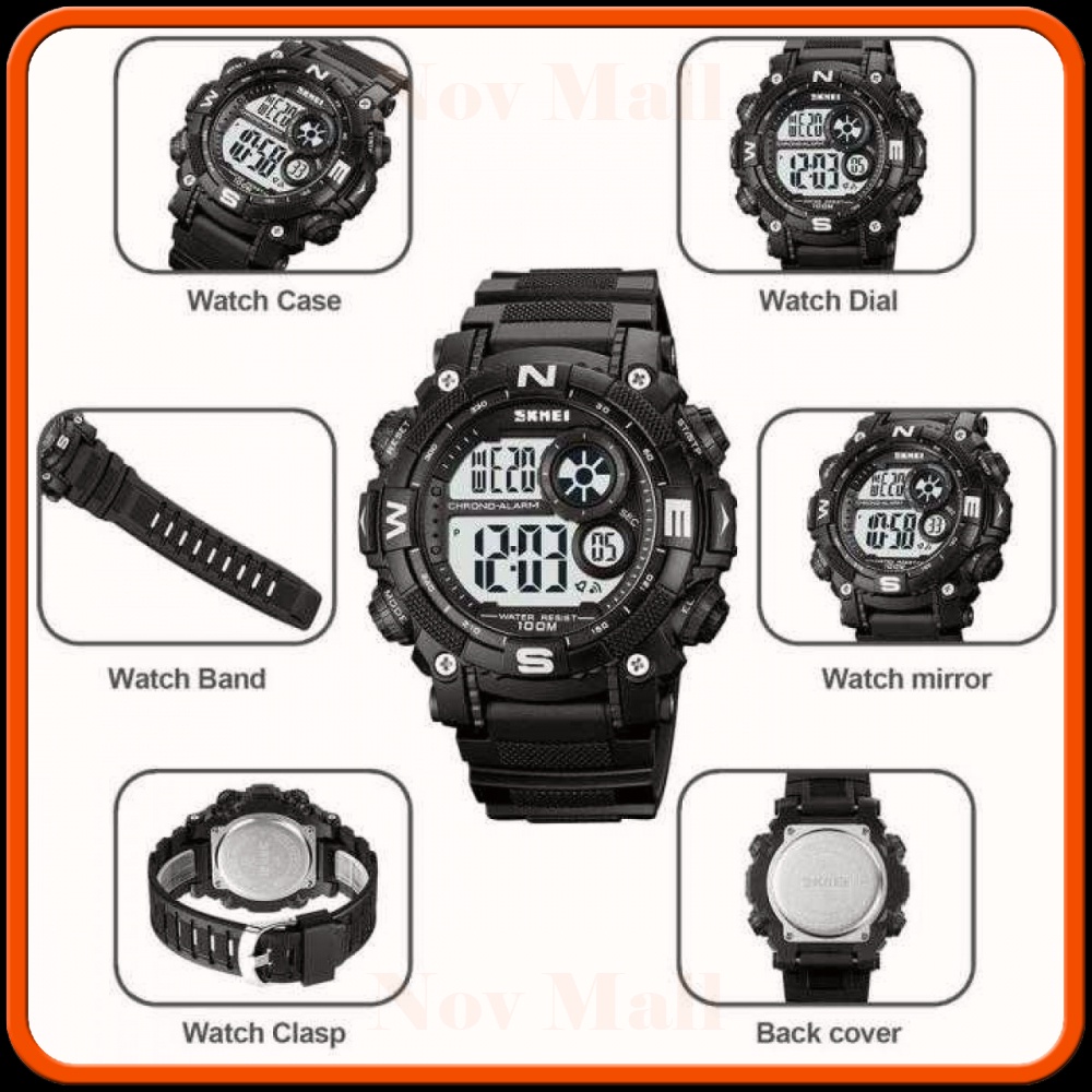 SKMEI Jam tangan Digital Pria Fashion Sport Watches - 1887