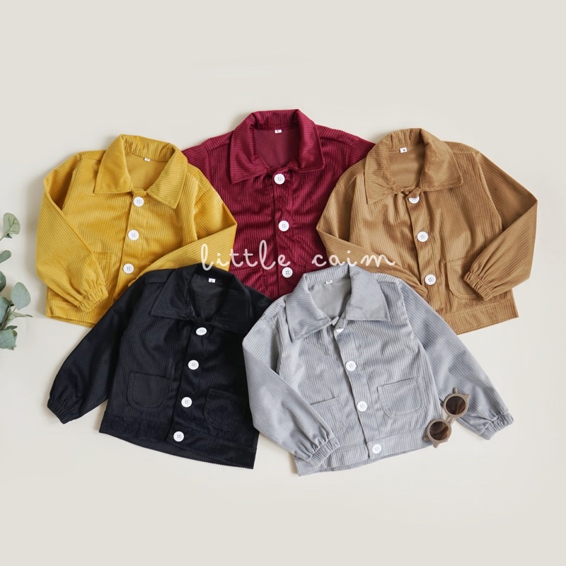 LITTLECAIM - SAKA JAKET CORDUROY ( jacket unisex)