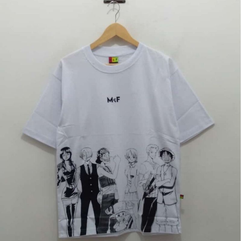 KAOS BAJU ONE PIECE FULL NAKAMA TSHIRT OVERSIZE