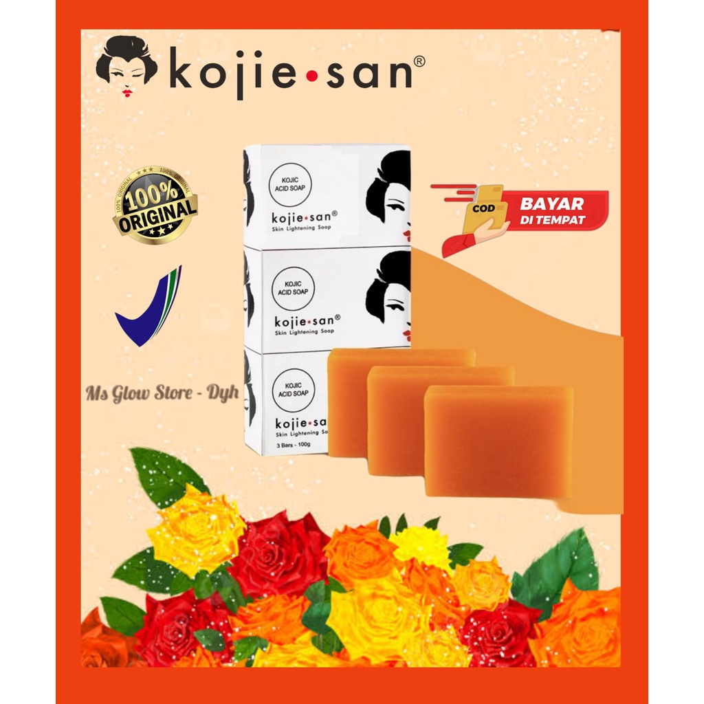KOJIE SAN 65g / SABUN KOJIE SAN MENCERAHKAN / SABUN KOJIE ORIGINAL