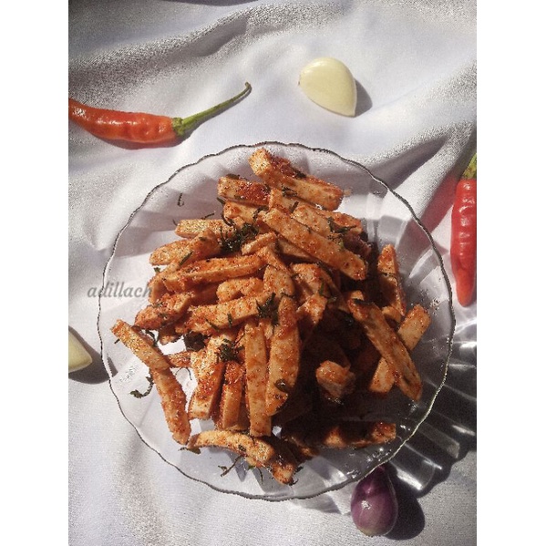 

Basreng Pedas Daun Jeruk/Basreng Original Daun Jeruk 1000gr(1kg)