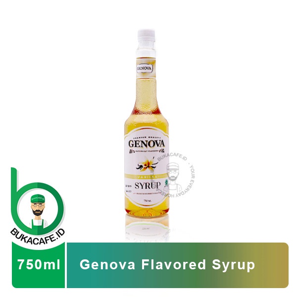 

GENOVA VANILLA SYRUP 750 ML - SIRUP FLAVOUR