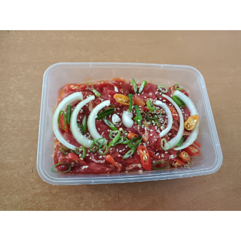 

US Beef Shortplate Marinated berat 500 gr