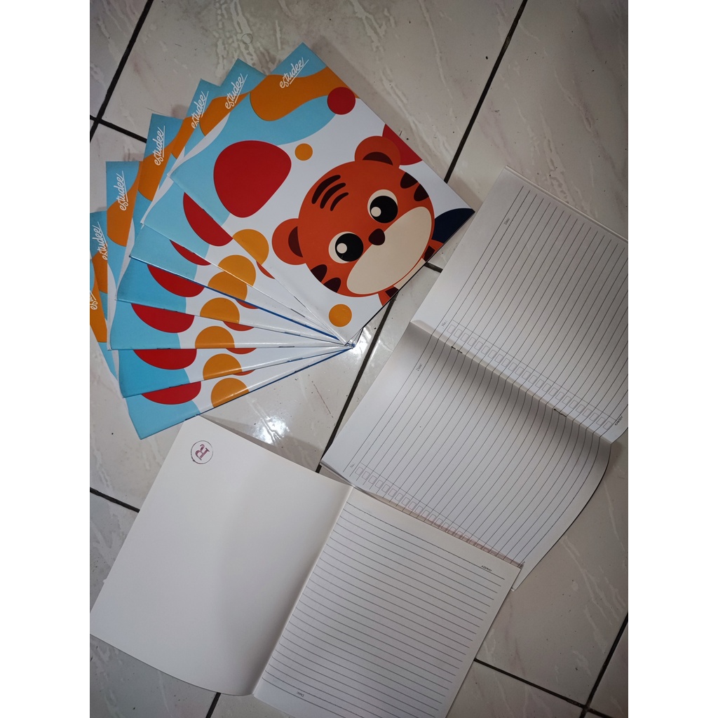 

Buku Tulis 38 lembar Tiger Baby (Reject / cacat) satuan