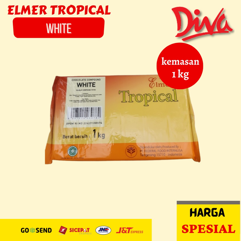 

Elmer Tropical White 1 kg | Elmer Coklat batang