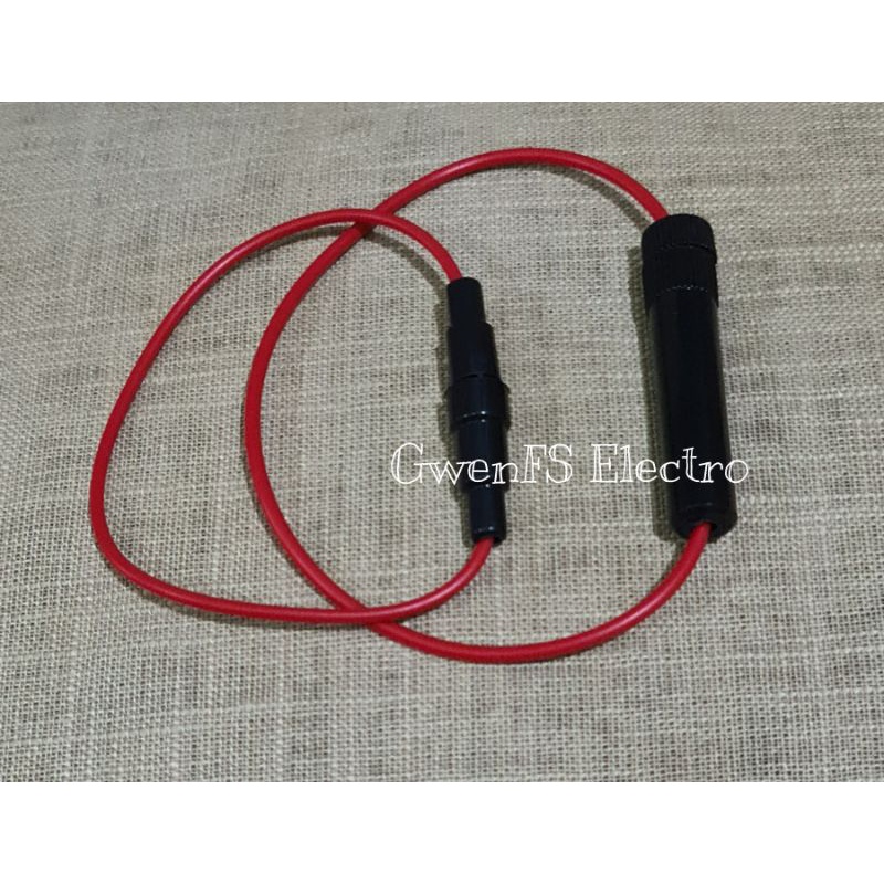 Fuse Holder Gantung Rumah Sekring Fuse Kaca Besar Kecil