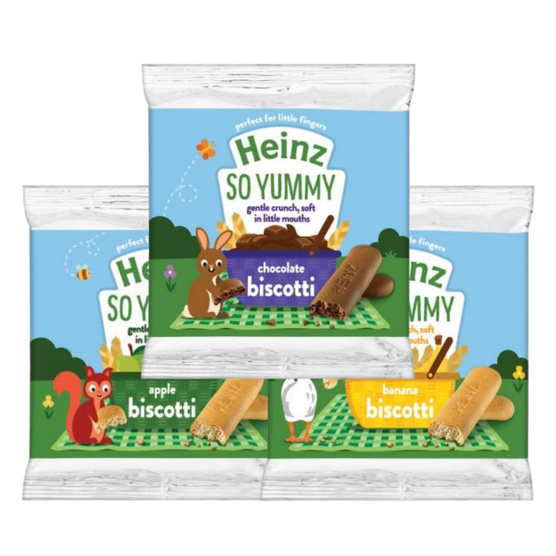 HEINZ So Yummy Biscotti - Biskuit Bayi [60gr]