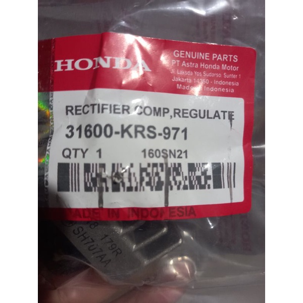 Kiprok / Regulator Honda Supra Grand Legenda Supra Fit Gl Pro KRS