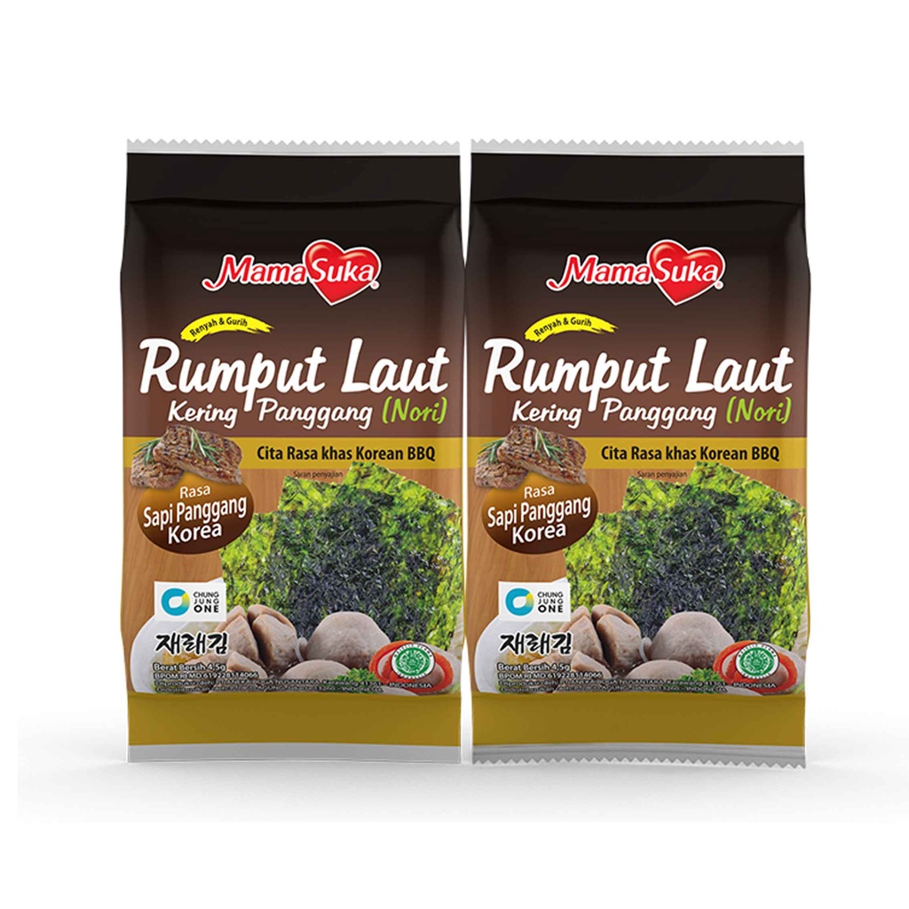 MAMA SUKA RUMPUT LAUT 4 VARIAN RASA 4,5g