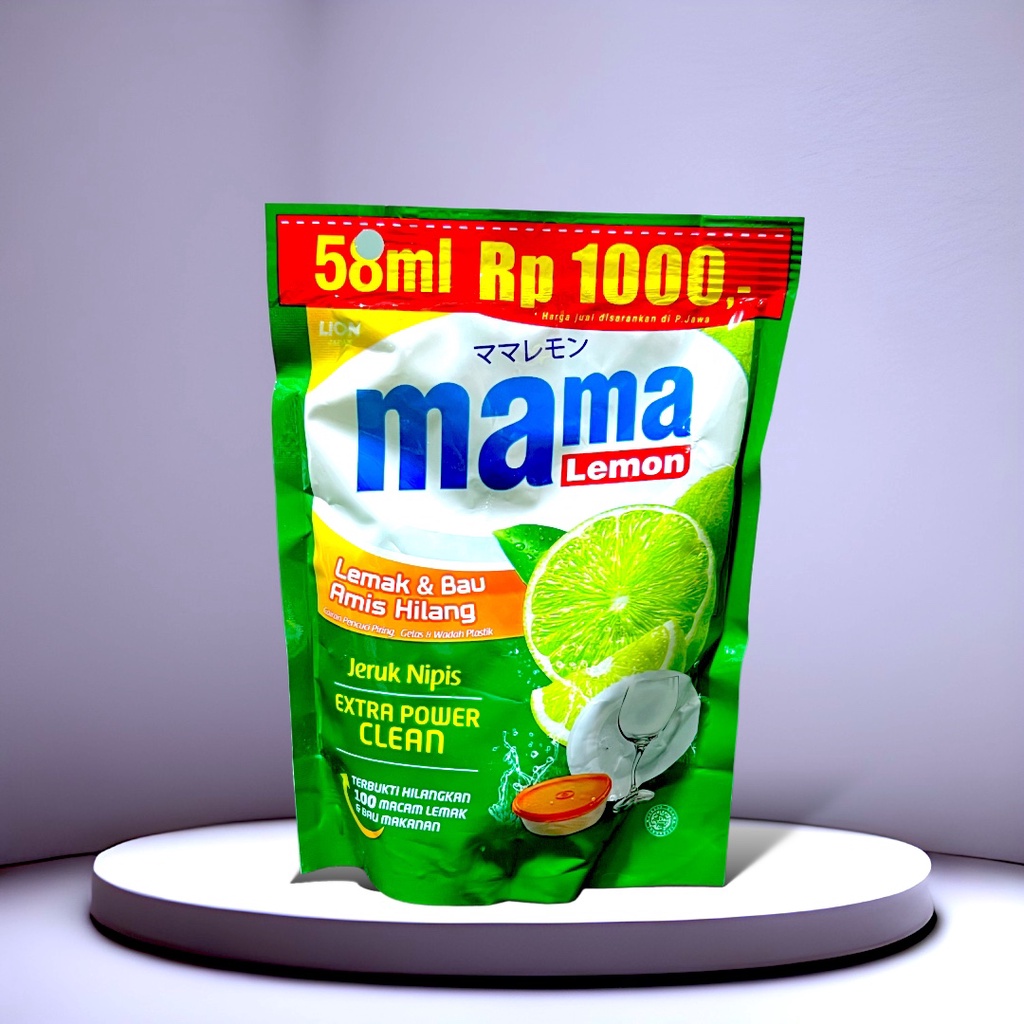 MAMA LEMON 58ML SABUN CUCI PIRING 1 DUS = 75 PCS