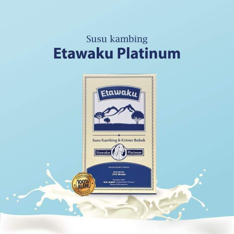 

Susu Kambing Etawaku Platinum