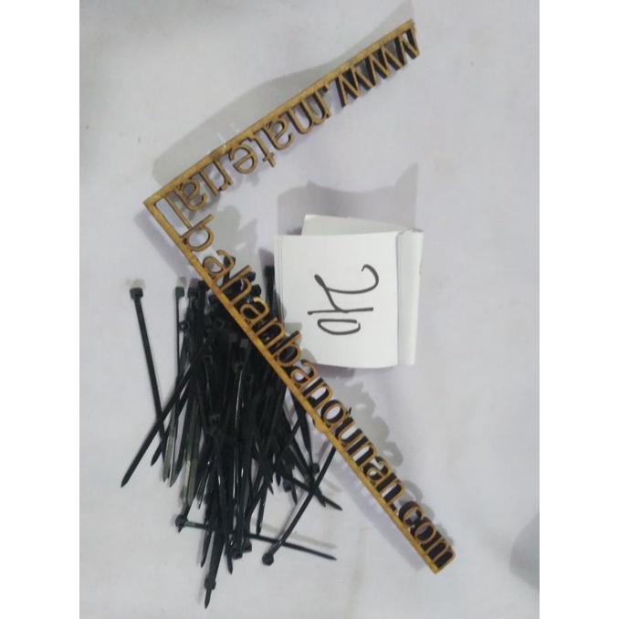 

GROSIR cable ties warna hitam 2.5 mm x 80 mm kabel tis black pengikat citrab44 Ayo Beli