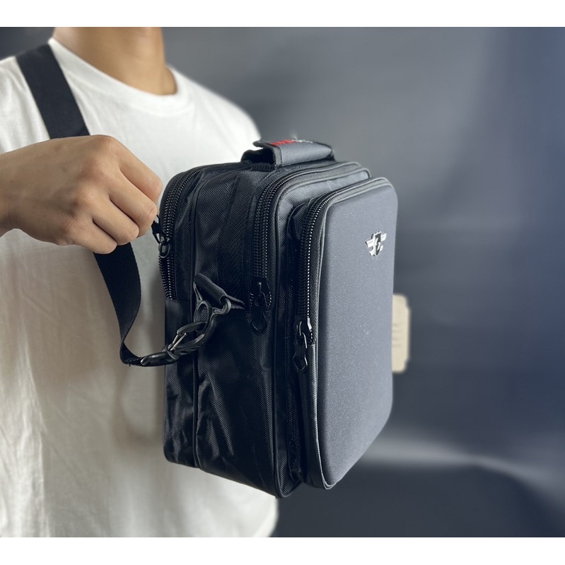 Tas Selempang Pria Merk SANTER 11&quot; iNCHI Polos Tas Selempang Pria Terbaru Tas Selempang Pria  Dewasa