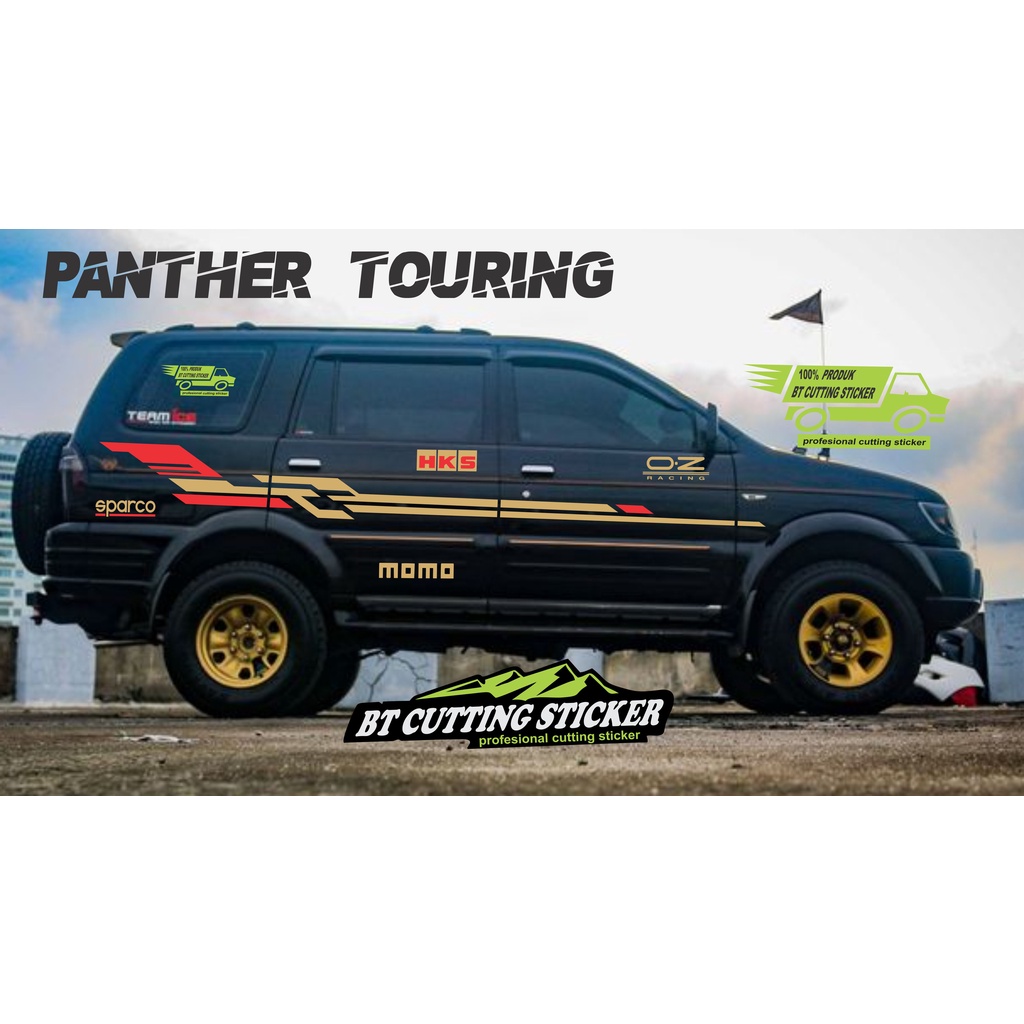 STICKER MOBIL ISUZU PANTHER TOURING STICKER PANTHER TOURING STIKER MOBIL PANTHER