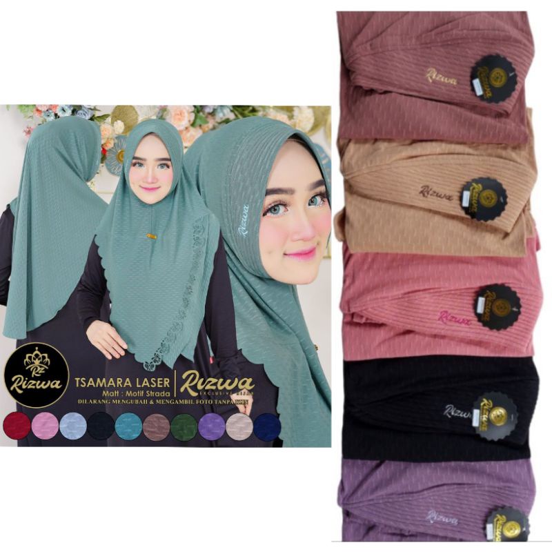 HIJAB INSTAN TSAMARA  BY RIzwa