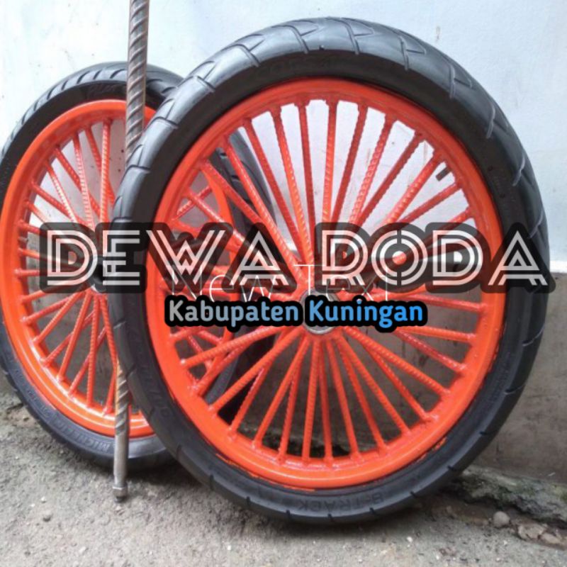 Roda Gerobak Jari rapet