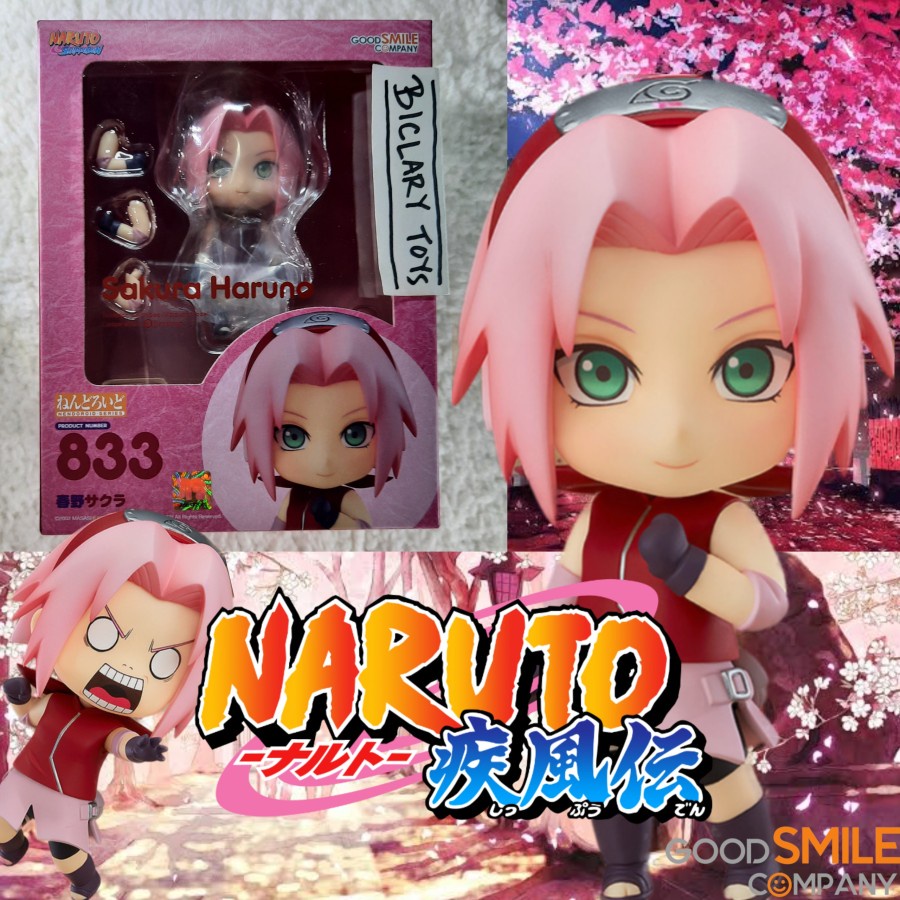 ORIGINAL Nendoroid Nendo Sakura Haruno Naruto 833 ORI