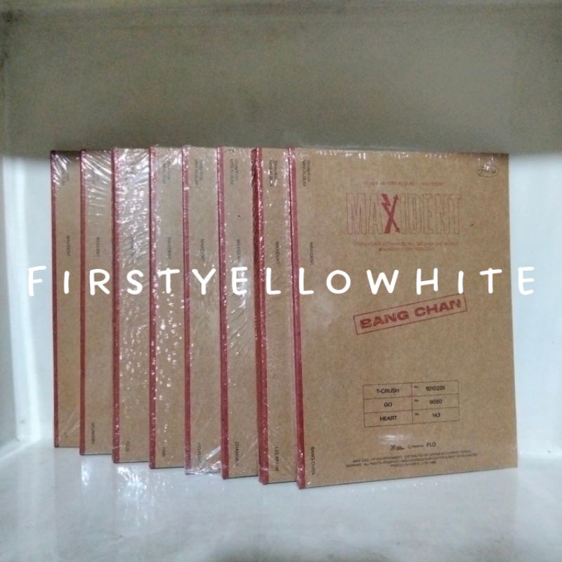 {READY STOCK} Stray Kids - Mini Album [MAXIDENT] (Paper Case Version) + POB Mymusictaste (MMT)