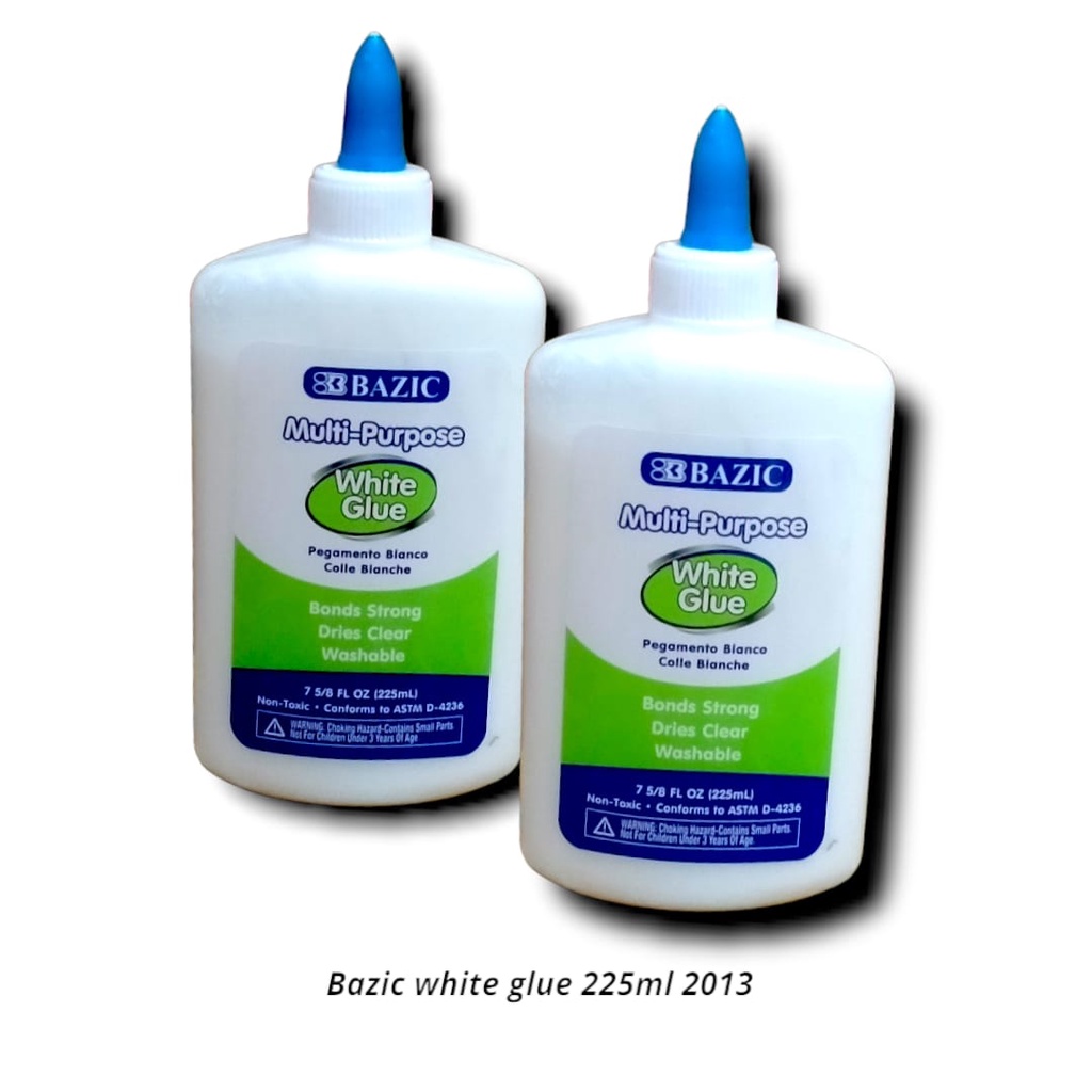 

LEM PUTIH WHITE GLUE CAIR SERBAGUNA KAYU PRAKARYA 225 ML KERAJINAN BAZIC