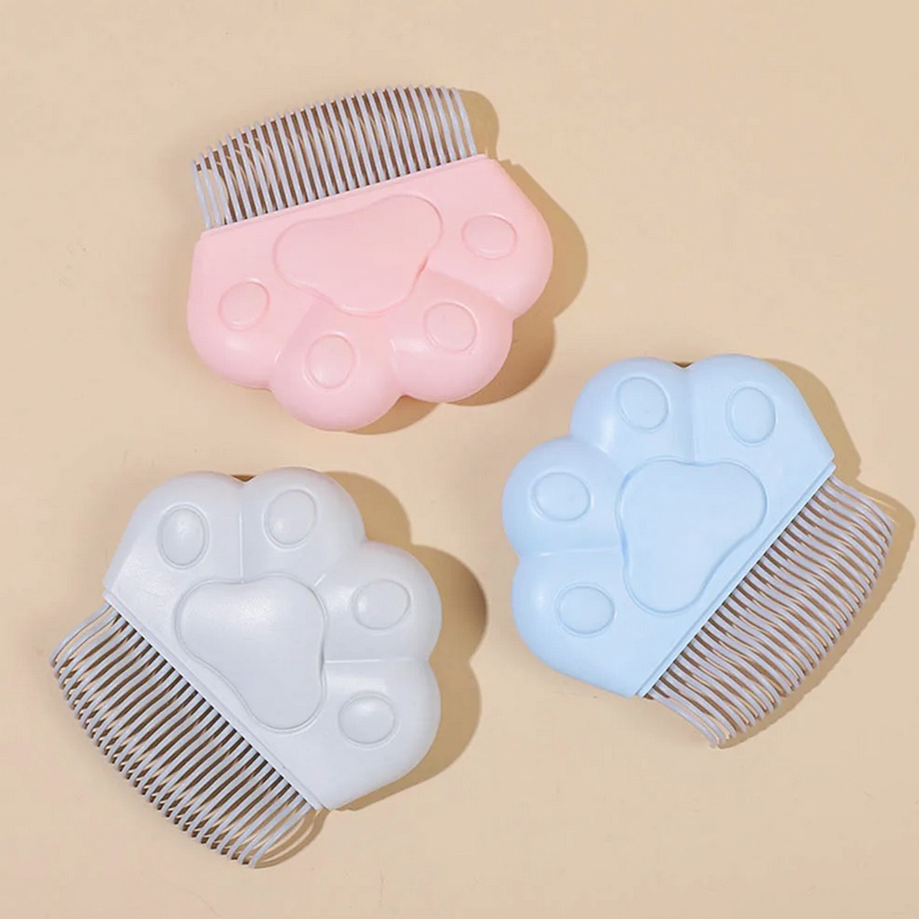 Mini Pet Comb - Sisir Pijat Kucing Anjing Bulu Pendek - Pet Dog Cat Brush