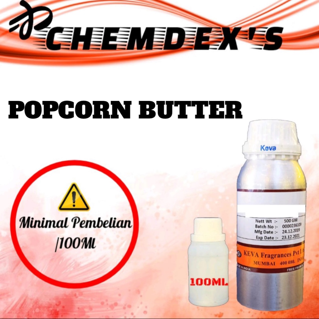 BIBIT PARFUM MURNI POPCORN BUTTER// KEVA // 100ML || parfume