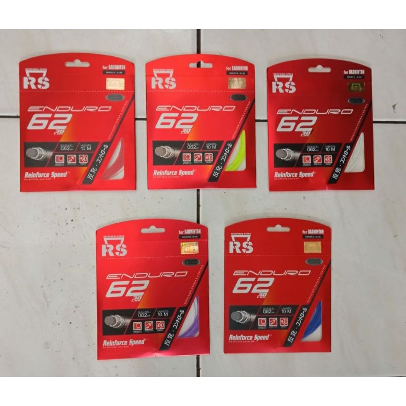 SEENAR BADMINTON RS ENDURO 62. ORIGINAL