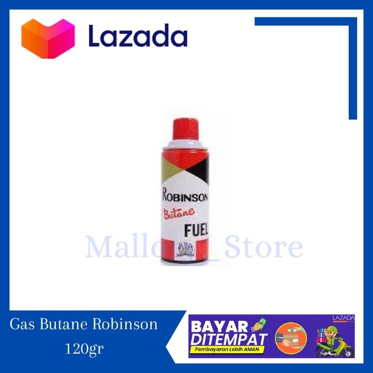 Gas Butane Robinson 120gr/ isi ulang gas butane/isi ulang korek api