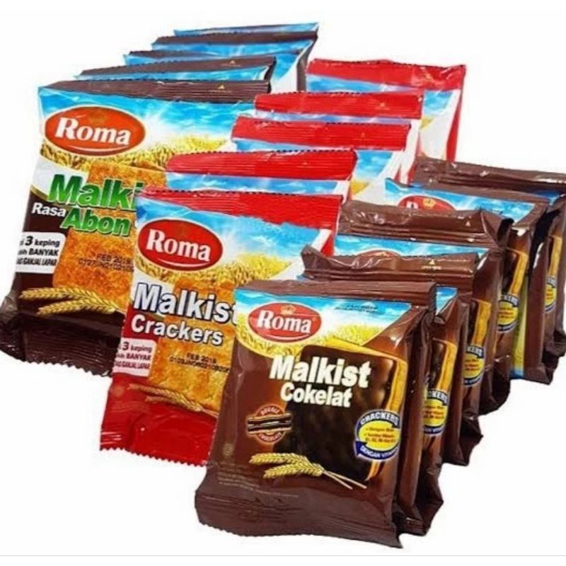 

Roma Malkist Renceng Isi 10 Sachet