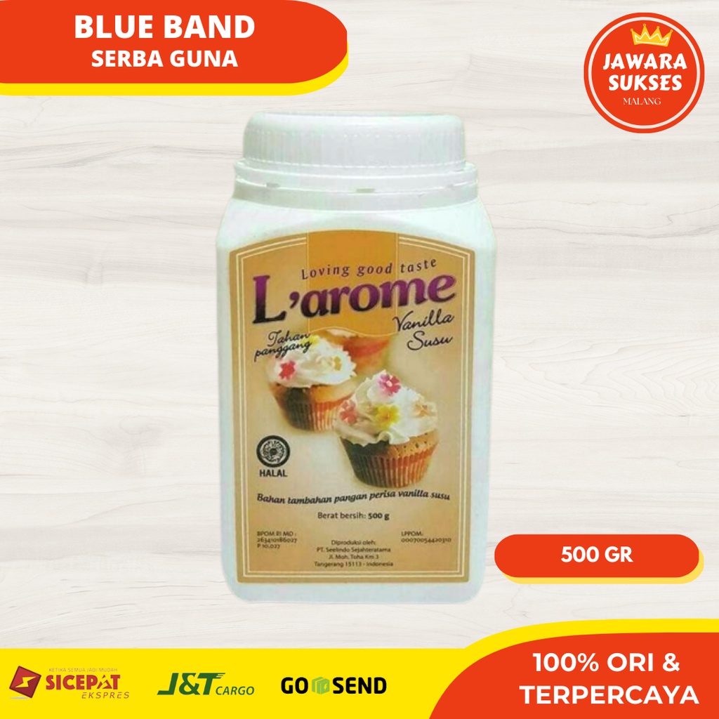 

Larome Milk Powder 500gr | L'arome Vanilla Susu Kemasan Original