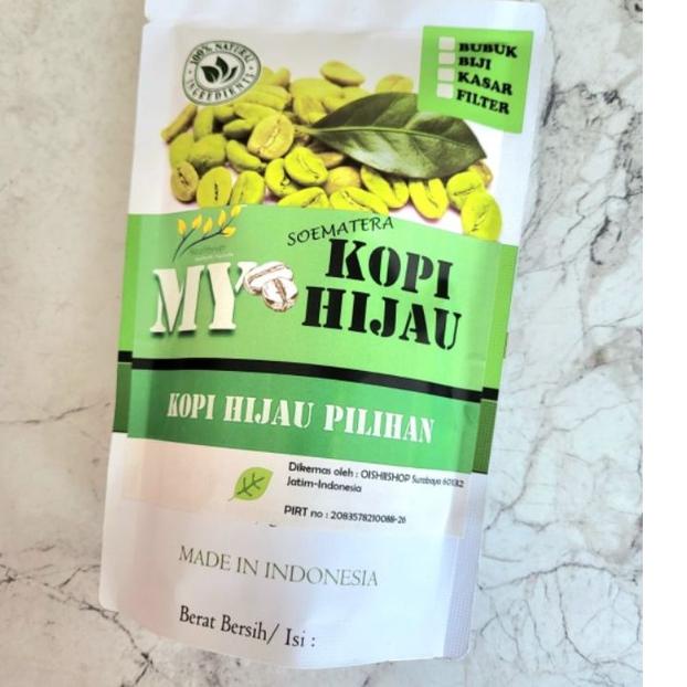 

Promo [KF7] Healthyver Green coffee / coffee bean biji kopi hijau/ kopi diet alami 200gr
